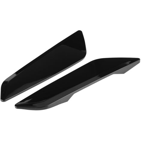 Par de adornos para las aletas del BMW Serie 5 G30 2017-2018 en ABS negro piano.