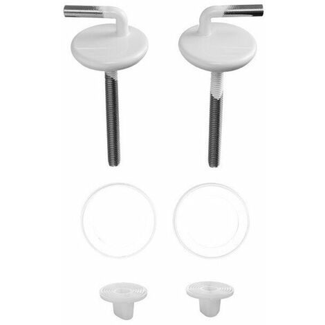 Par de bisagras Duravit blancas