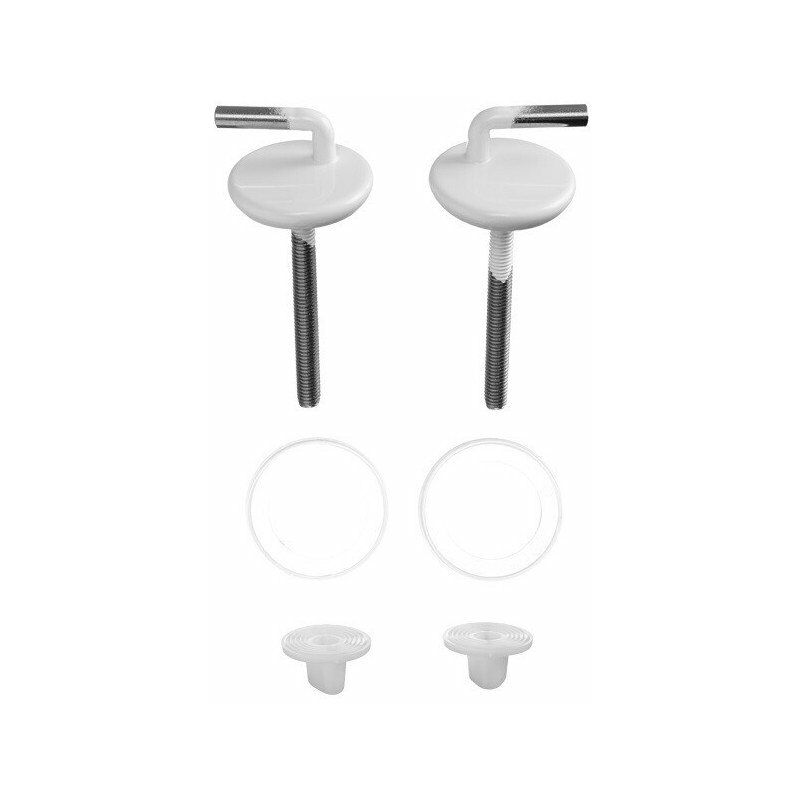 

Par de bisagras Duravit cromadas