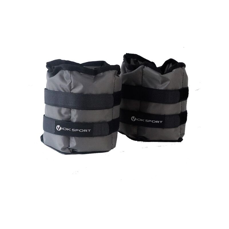 

Par de correas tobilleras lastradas 2kg - Viok Sport