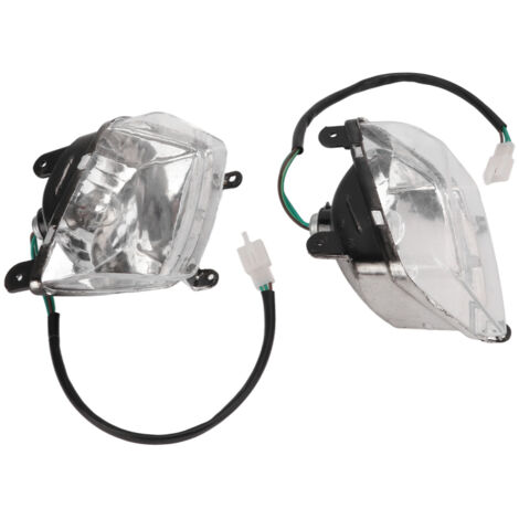 Par de faros delanteros de 12 V, izquierdo y derecho, accesorios para vehículos todo terreno, repuesto para SunL