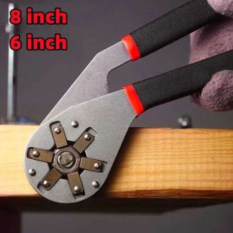 Par de llaves ajustables n.° 8, soporte para llave hexagonal, herramienta universal para reparación de automóviles, llave multifunción