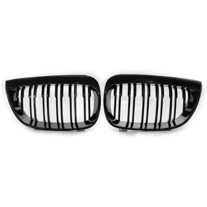 

Par de parrillas de rejilla delantera de repuesto para BMW 1 Series E81 E87 2004-2007, parrillas de carreras de estilo de coche