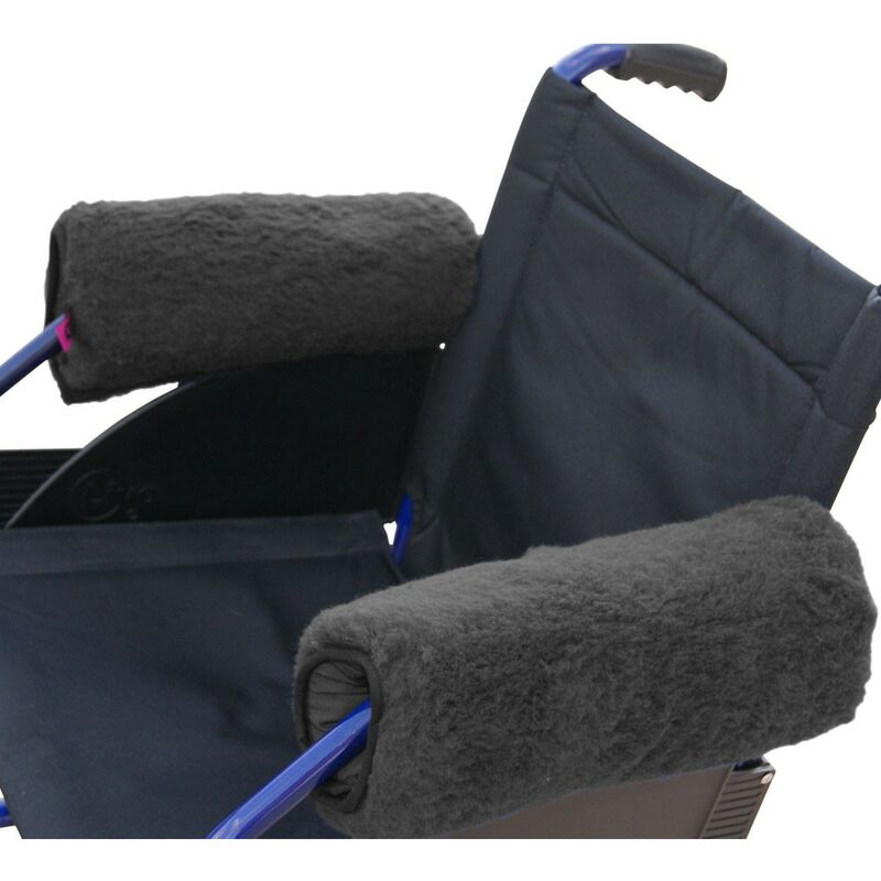 

Par de reposabrazos para silla de ruedas o silla con brazos, 34 x 34 cm