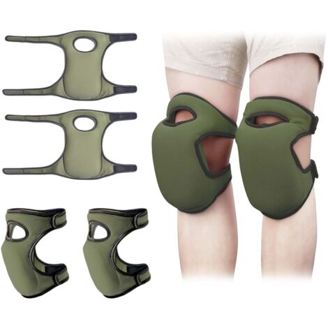 Par de rodilleras antideslizantes, rodilleras de espuma gruesa, rodilleras protectoras para las rótulas, rodilleras para jardinería, rodilleras, rodilleras para voleibol