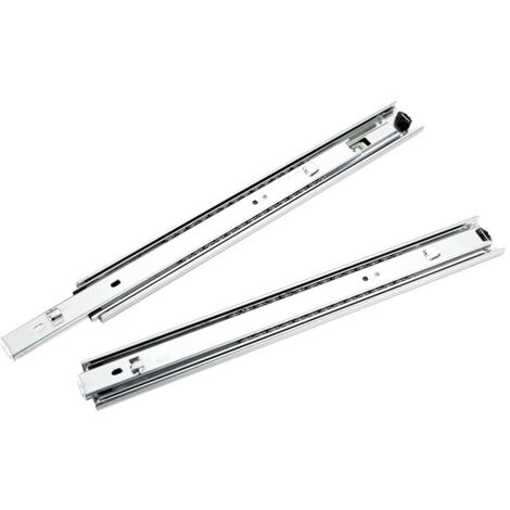 PAR GUIAS METALICAS P/CARROS RODAM.BOLAS