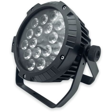 Par LED 18x18W 4in1 DMX RGBW IP65 con connessioni Powercon In/Out WISDOM
