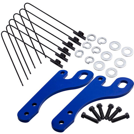 Par Puntos de remolque de captura recuperación para Toyota Prado 150 Series 09-