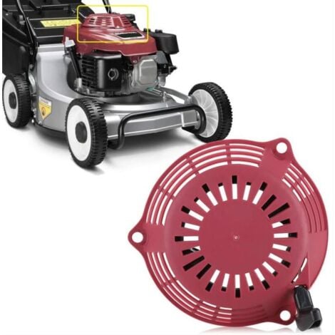 Para Honda GCV135 GCV160 EN2000 Motor Cortadora de césped Generador Arranque de retroceso Rojo
