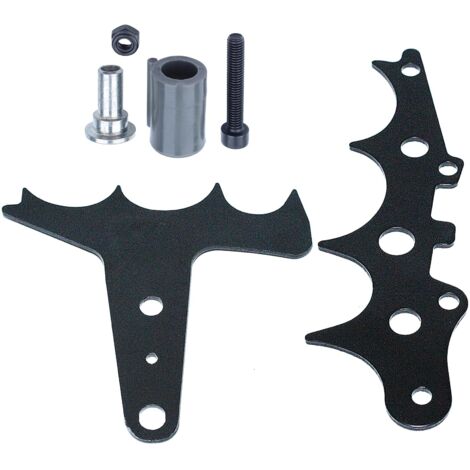 Para motosierra Husqvarna 372 XP 371 365 362, AUMEL Juego de piezas de repuesto para tope de garras con protector de cadena, un par de garras y kit de púas para parachoques.
