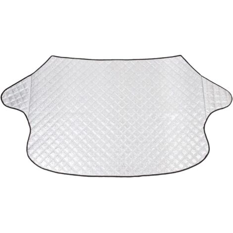 Para parabrisas delantero de coche, cubierta para parabrisas de coche, parasol para coche, cubierta magnética para parabrisas, plegable, para protección contra heladas, nieve, hielo, rayos UV, lluvia 