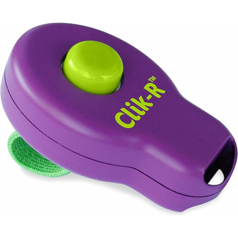 

Para perros, clicker para adiestramiento y educación de perros, clicker para gatos. Con banda para el dedo e instrucciones de adiestramiento - para