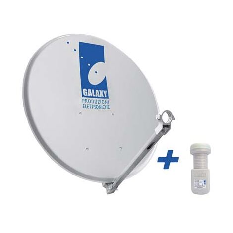 Kit Satellite Completo - Parabola 80 Cm, LNB 4 Uscite, Cavo, Finder, Staffa E Spinotti - Foto 6