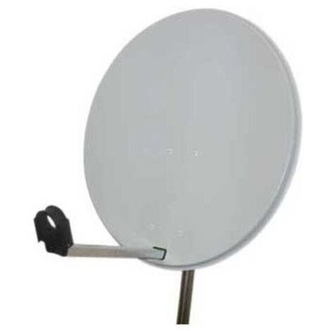 Parabole alu 85cm blanche