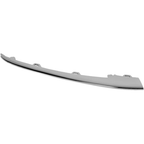 Parachoques delantero izquierdo cromado de ABS duradero W222 para Mercedes-Benz Clase S 450/560 (2018-2020) - Moldura protectora