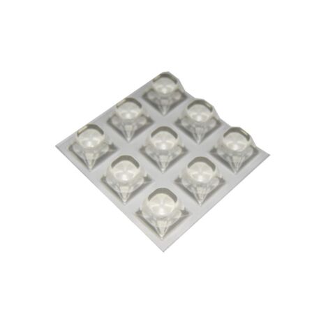 Paracolpi adesivi Masidef quadrati 20 x 20 x 13mm 9pz