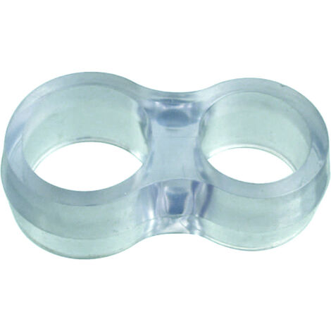 PARACOLPI ANTIURTO DOPPIO PER MANIGLIA- - mm.47x25 - 100 pezzi