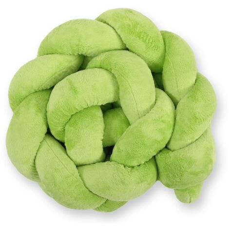 Paracolpi intrecciato MINKY per lettino da 180 cm - verde