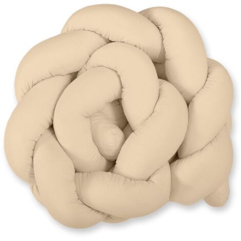 Paracolpi per culla intrecciato - beige