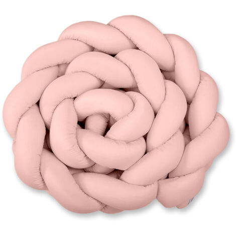 Paracolpi per lettino intrecciato XXL - rosa antico