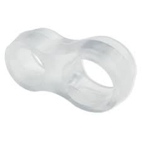 Paracolpi per maniglia color bianco confezione da 4 pezzi -Singolo
