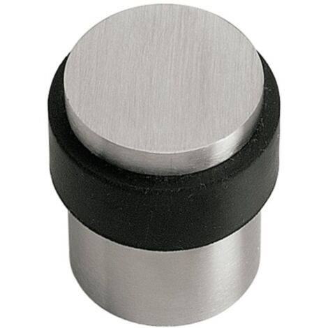 Paracolpi per porta D.35mm H.40mm in acciaio zincato con montaggio a tassello