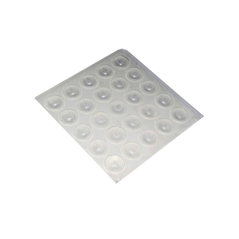 Image of Altro - paracolpi adesivi tondi trasparenti ø 10 mm. - spessore 3,0 mm. - 25 pz.