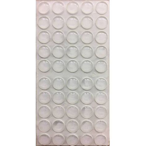 Paracolpo Adesivo Goccia 10X3 Mm Trasparente - 1000 Pz