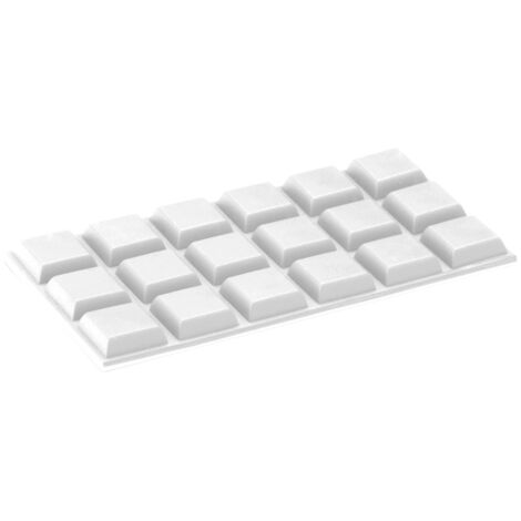 PARACOLPO ADESIVO INOFIX 12X12 MM 18 PZ BIANC0- 20,0 confezione