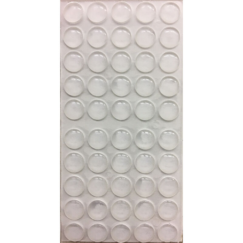 Image of Capaldo - Antiscivolo batticolpo paracolpo adesivi gocce di silicone 50 pz 10x3 mm