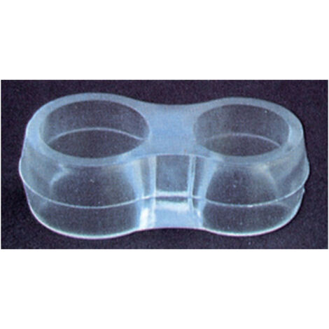PARACOLPO DOPPIO ANELLO PER MANIGLIE PLASTIMETAL PZ 50,0