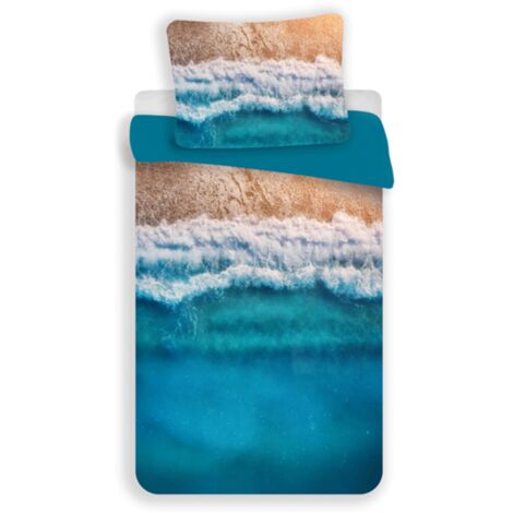 Paradise Beach Kuschelige Bettwäsche Polyester, 140x200 cm & 70x90 cm