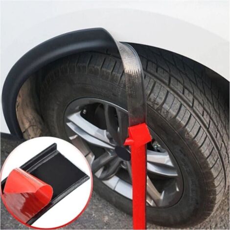 JNNJ Prese D'Aria Laterali Auto In Stile Squalo - Adesivi In Fibra Di Carbonio Per Parafanghi, 2 Pezzi Nero - Foto 8