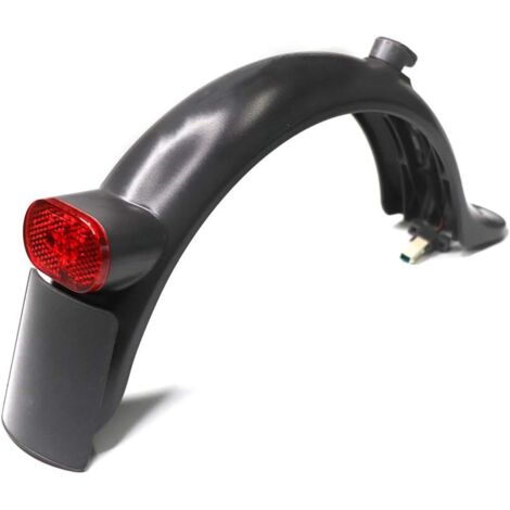 Parafango posteriore con luce per Xiaomi M365/Pro/1S sospensione posteriore scooter elettrico parti di ricambio