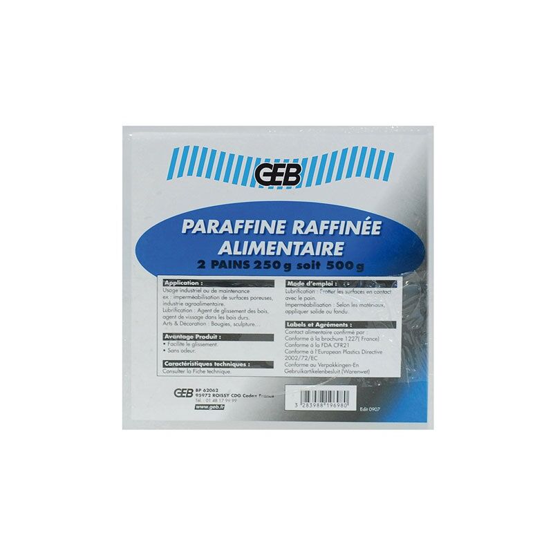 GEB Paraffine paraffine 1 pot(s) de 500 gramme(s) -  sas