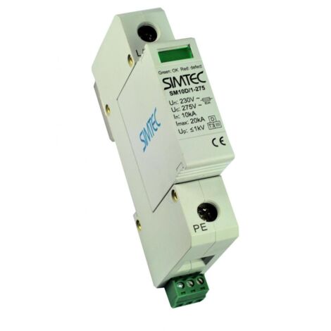 Parafoudre D 1P 10kA SIMTEC SM10D/1P - 85301000