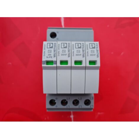 Parafoudre T2 Phoenix Contact , Imax 20kA VAL-SEC-T2-3S-350VF-FM , 2909590