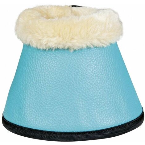 Paraglomi in similpelle con chiusura a strappo e imbottitura in peluches Comfort Premium Fur: cob, rosa dorata 1538