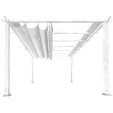 Paragon Outdoor Pergola en aluminium Florida 1111  Blanc  350x350x235 cm