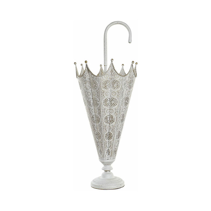 

Paragüero DKD Home Decor Blanco Metal Dorado (30 x 30 x 76.5 cm)