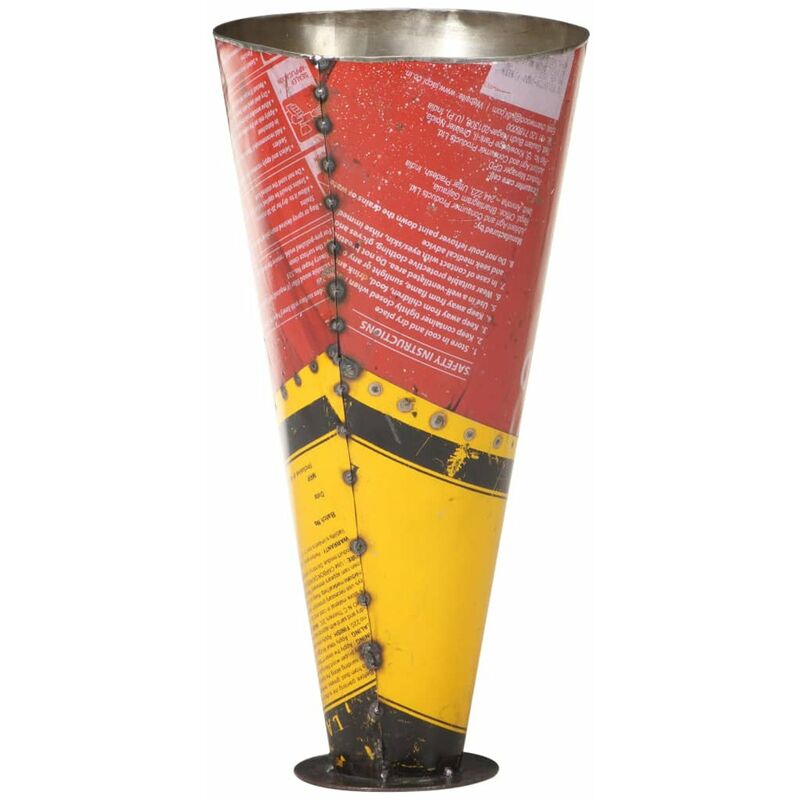 

Paraguero de hierro multicolor 29x55 cm