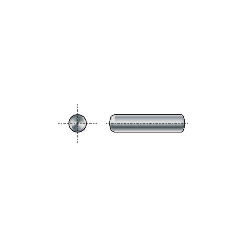 Qualfast - 4X50MM Metric Plain Dowel Pin M6-TOL- you get 10