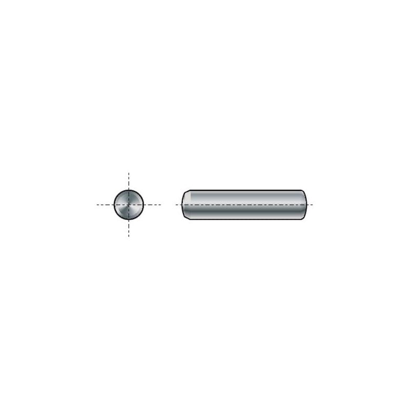 Qualfast - 5X14MM Metric Plain Dowel Pin M6-TOL- you get 25