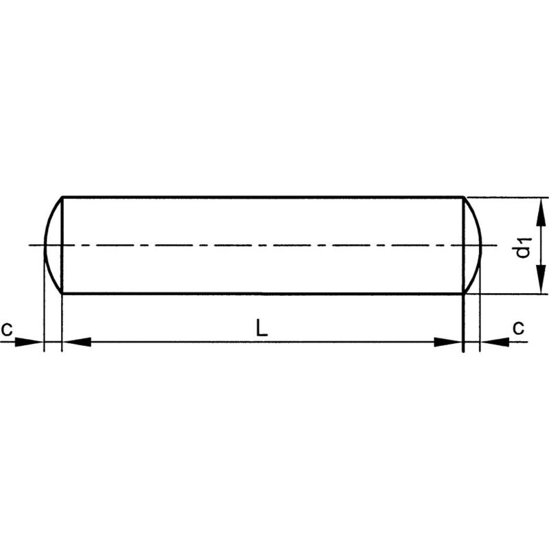 Qualfast 16X20MM Dowel Pin A1/A2- you get 5