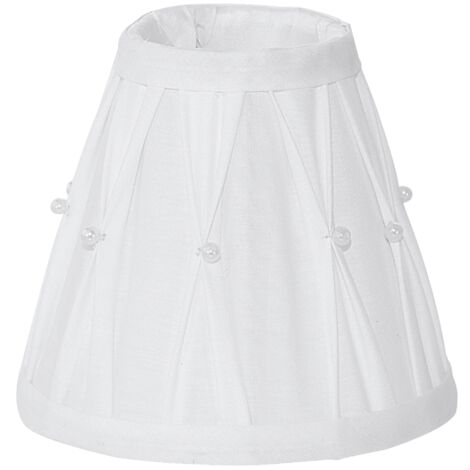 PARALUME 14CM E14 TESSUTO CON DECORI