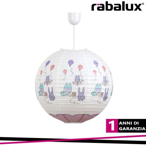 Paralume bimbi sfera 40 cm multicolore Cathy Rabalux