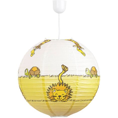 Paralume carta sfera 40 cm multicolore Leon Rabalux