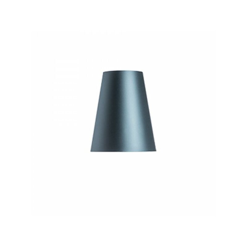 Image of Paralume conny 25/30 lampade da tavolo color petrolio/PVC argento 23W