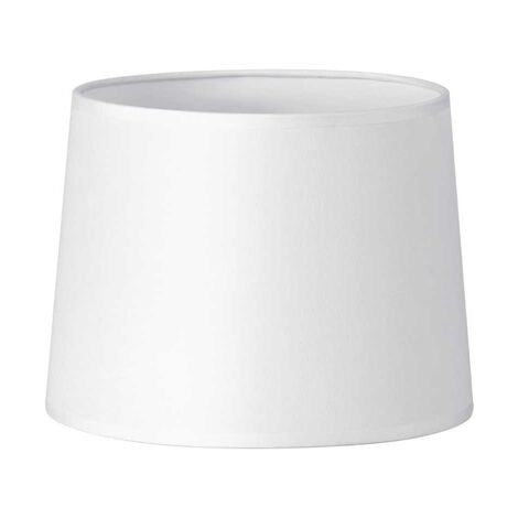 Paralume Cono Set Tessuto Bianco D20