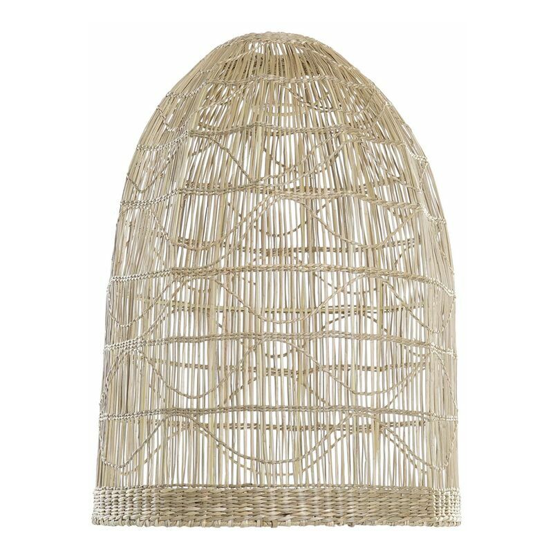 Paralume DKD Home Decor Naturale Marrone Alluminio...